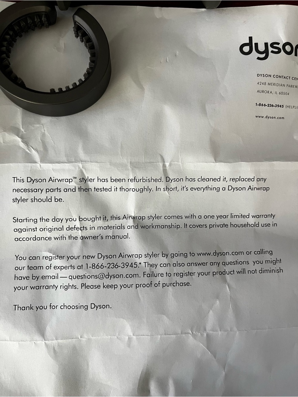 Auth. Refurbished Dyson Airwrap Long Styler (Good Condition) - Picture 4 of 14